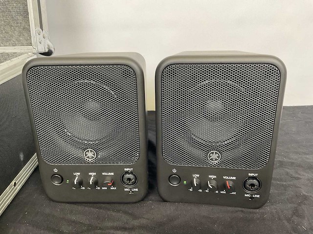 Yamaha ms101-4 yamaha actieve monitor (2x) - afbeelding 1 van  8