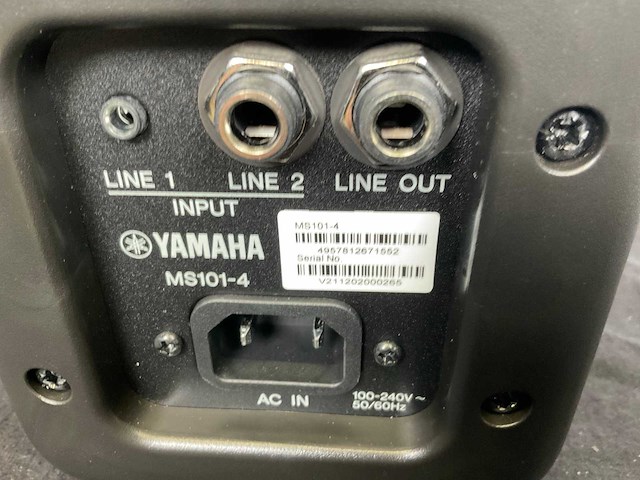 Yamaha ms101-4 yamaha actieve monitor (2x) - afbeelding 5 van  8