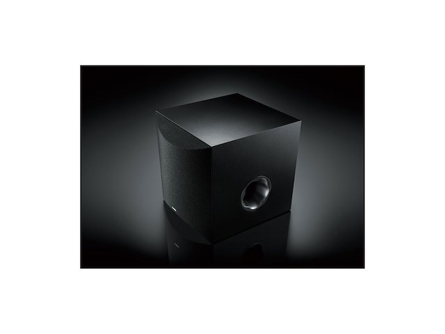 Yamaha nssw100 subwoofer 50w zwart - afbeelding 3 van  4