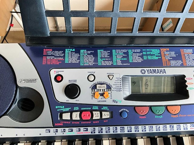 Yamaha psr-260 keyboard - afbeelding 5 van  7