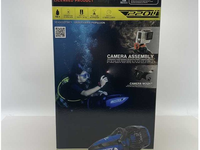 Yamaha sascooter 220 li underwater scooter blue - yme22220eu - afbeelding 2 van  6