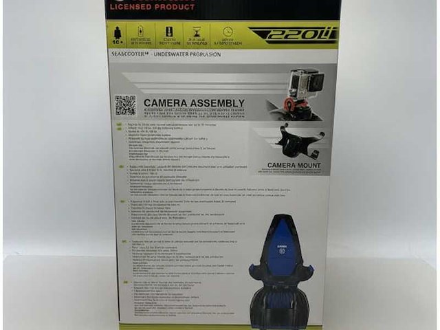 Yamaha sascooter 220 li underwater scooter blue - yme22220eu - afbeelding 4 van  6