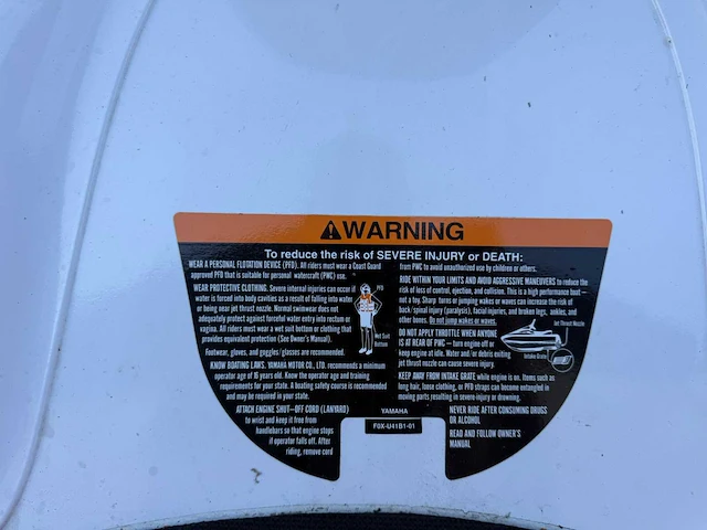 Yamaha waverunner 1200gpr 155pk waterscooter + trailer - afbeelding 13 van  39
