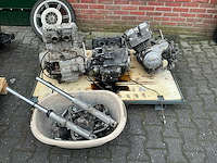 Yamaha xs 500 (2x) met partij xs500 motor onderdelen - afbeelding 3 van  44