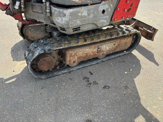 Yanmar - 2013 - sv08 1as - minigraafmachine - afbeelding 8 van  12