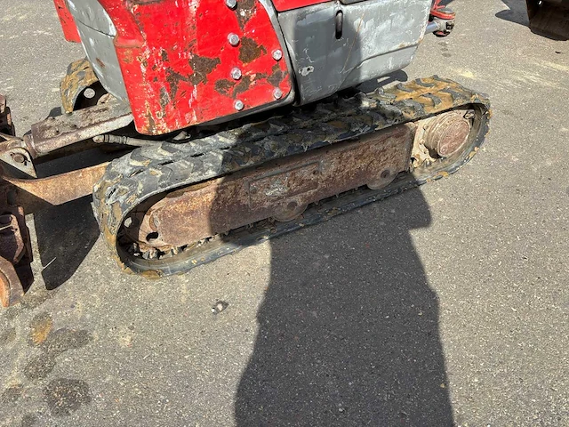 Yanmar - 2013 - sv08 1as - minigraafmachine - afbeelding 9 van  12