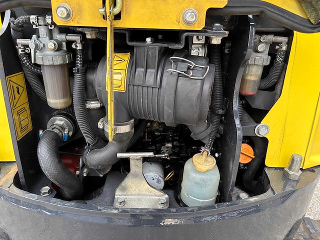 Yanmar - 2018 - vio 17 - minigraafmachine - afbeelding 11 van  12