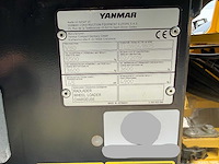 Yanmar - 2019 - v80 - met bak en vorken - 860 uren - shovel - afbeelding 8 van  19
