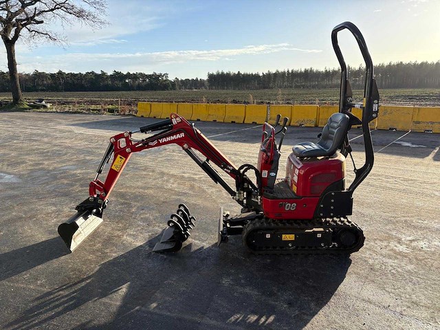 Yanmar - 2023 - sv08-1c - minigraafmachine - afbeelding 3 van  9