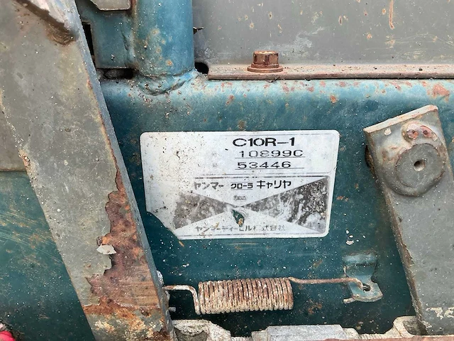 Yanmar c10r-1 dumper - afbeelding 26 van  26