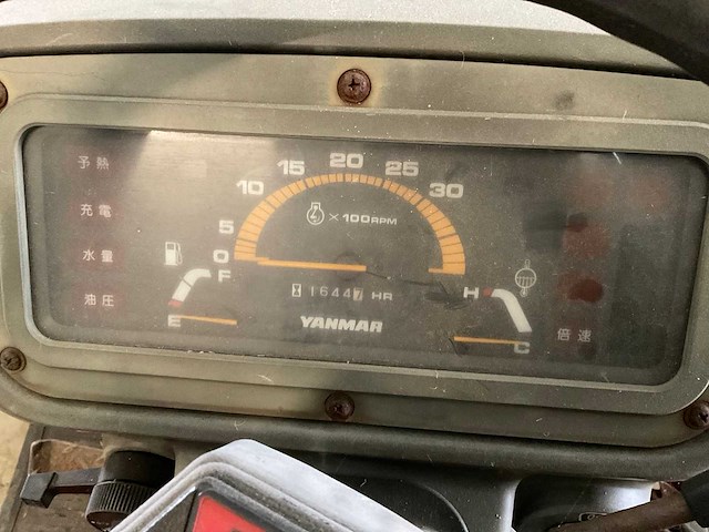 Yanmar f-6 minitractor - afbeelding 4 van  16