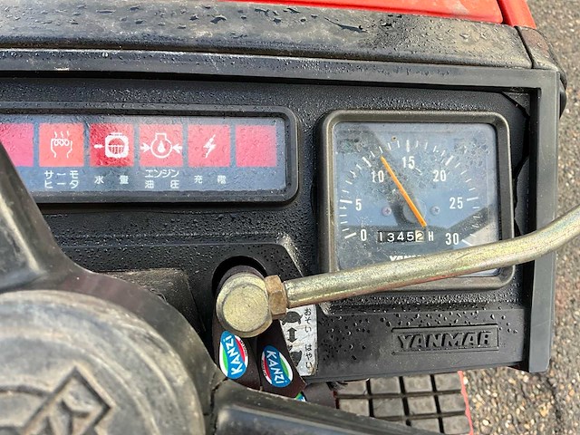 Yanmar f15d 4wd minitractor trv-08-x - afbeelding 9 van  23
