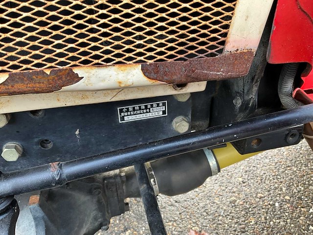 Yanmar f15d 4wd minitractor trv-08-x - afbeelding 16 van  23
