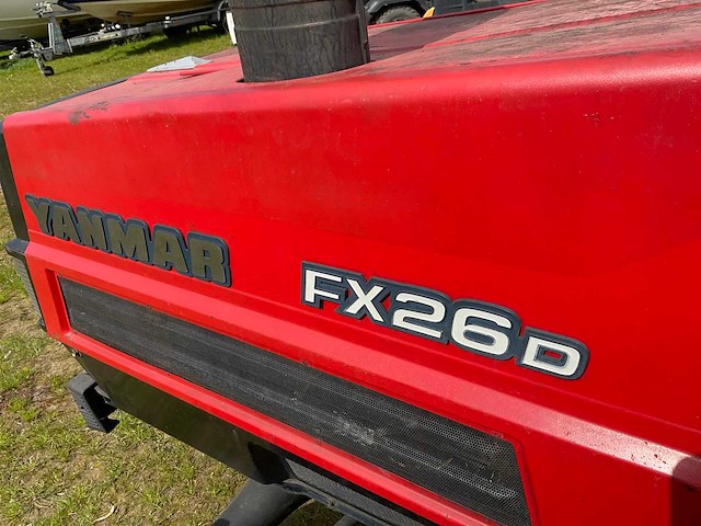 Yanmar fx26d vierwielaangedreven landbouwtractor - afbeelding 13 van  20