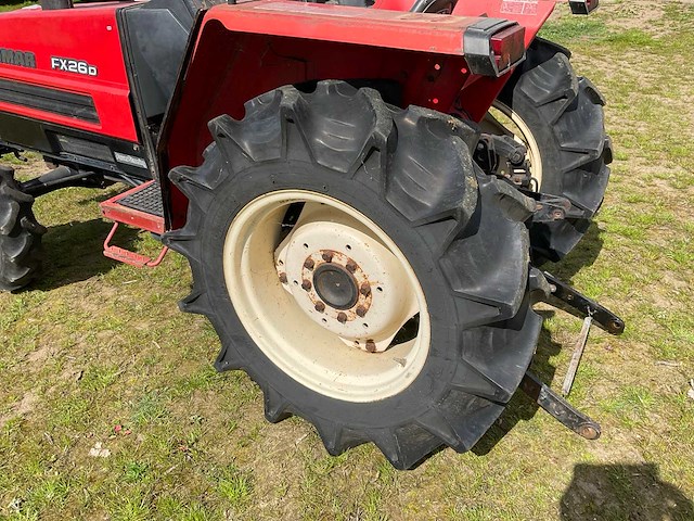 Yanmar fx26d vierwielaangedreven landbouwtractor - afbeelding 20 van  20