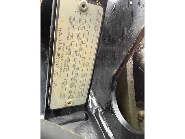 Yanmar (schaeff terex) - graafbak - afbeelding 4 van  6