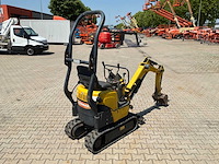 Yanmar sv08-1a bagger mini graafmachine - afbeelding 15 van  19