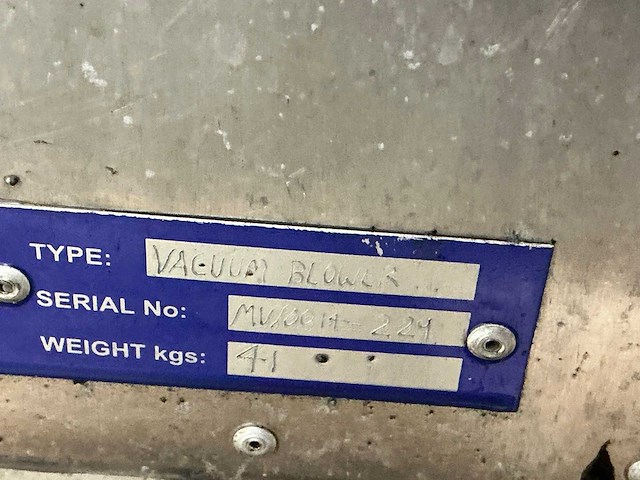 Yanmar vikoma mini-vac system vacuümpomp - afbeelding 3 van  14