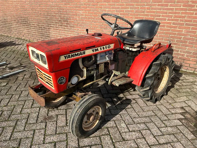 Yanmar ym1110 minitractor - afbeelding 2 van  4