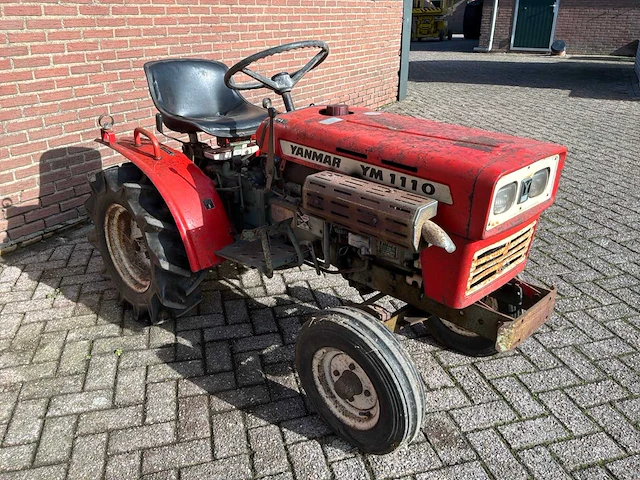 Yanmar ym1110 minitractor - afbeelding 4 van  4