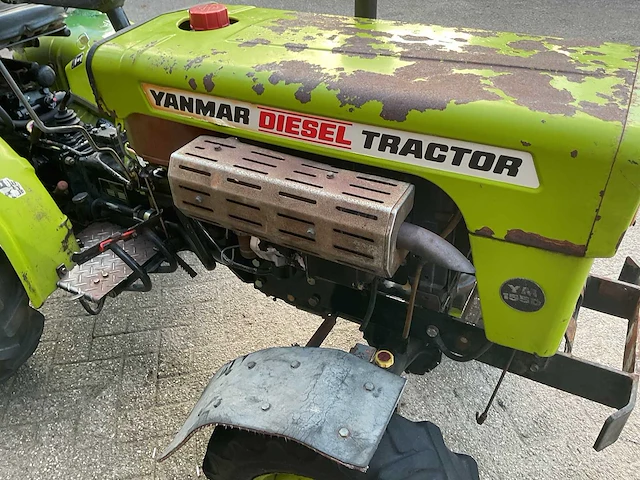 Yanmar ym155d 4wd minitractor - afbeelding 7 van  20