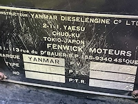Yanmar ym155d 4wd minitractor - afbeelding 11 van  20