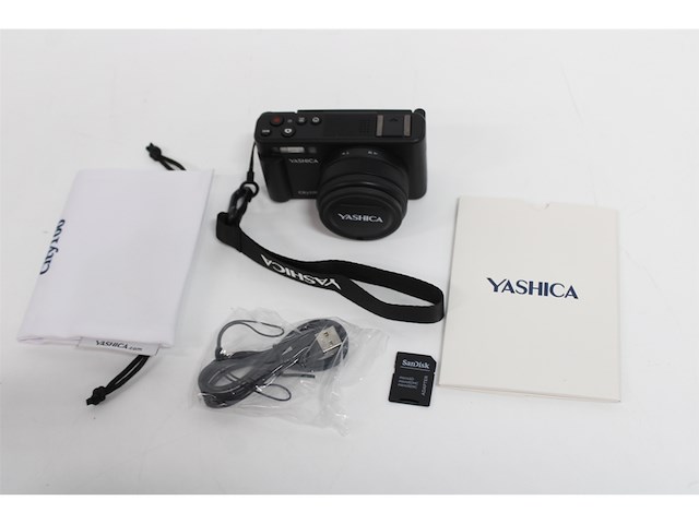 Yashica city 100 compact camera 72 mp cmos zwart - afbeelding 5 van  5