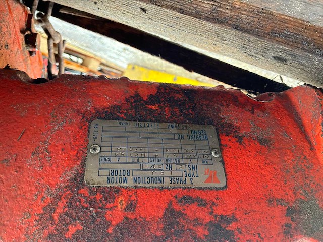 Yaskawa 3 phase 5ton kettingtakel - afbeelding 4 van  4