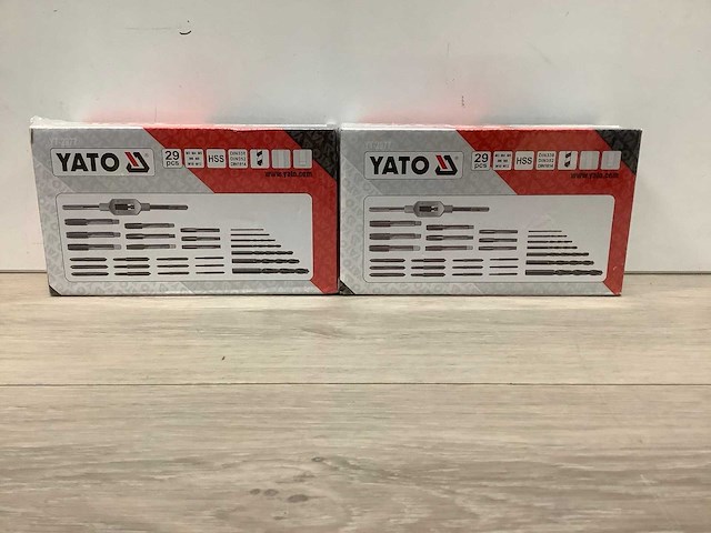 Yato tap en boorset (2x) - afbeelding 3 van  4