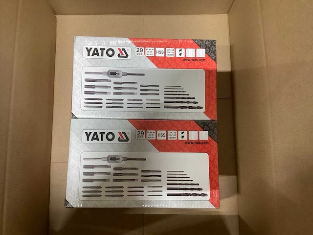 Yato tap en boorset (2x) - afbeelding 4 van  4