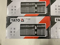 Yato yt-0400 40-delige schroevendraaierbitssets (4x) - afbeelding 2 van  3