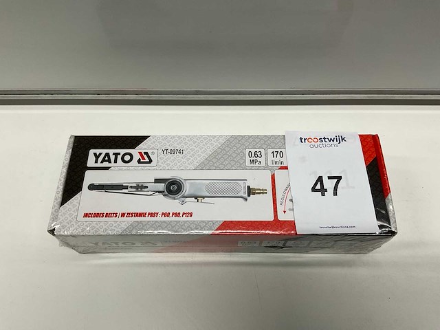 Yato yt-09741 pneumatische handschuurmachine - afbeelding 2 van  5