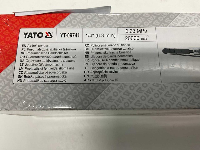 Yato yt-09741 pneumatische handschuurmachine - afbeelding 5 van  5