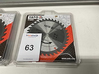 Yato yt-60591+60590+60635 zaagbladen (11x) - afbeelding 2 van  4