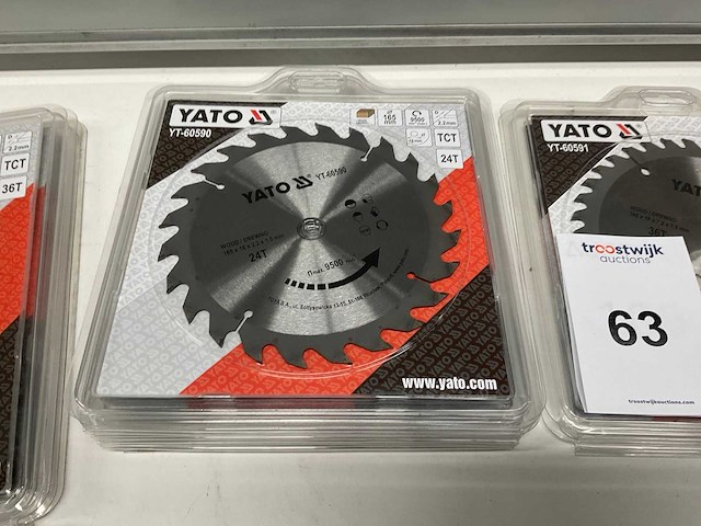 Yato yt-60591+60590+60635 zaagbladen (11x) - afbeelding 3 van  4