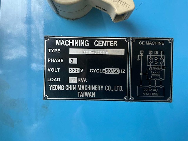 Ycm - supermax ycm-v105a - cnc milling machine - 1999 - afbeelding 7 van  15