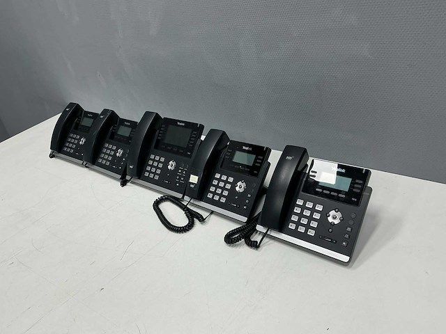 Yealink - sip-t41s/t46s - kantoor telefoon (5x) - afbeelding 1 van  11