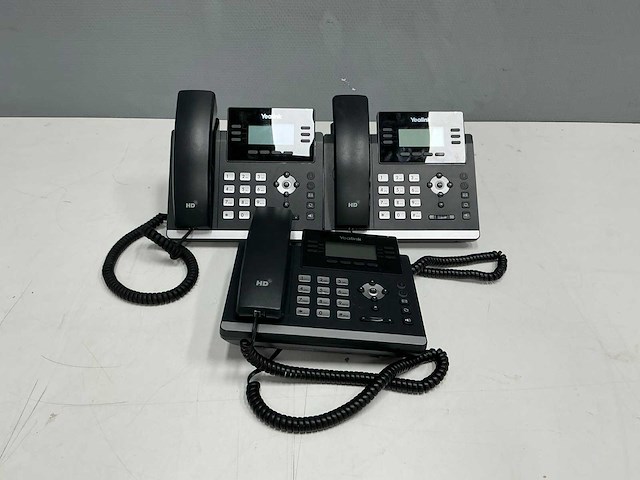 Yealink - sip-t42u - kantoor telefoon (3x) - afbeelding 2 van  7