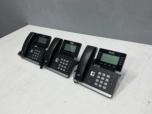 Yealink - sip-t53 - kantoor telefoon (3x) - afbeelding 1 van  9