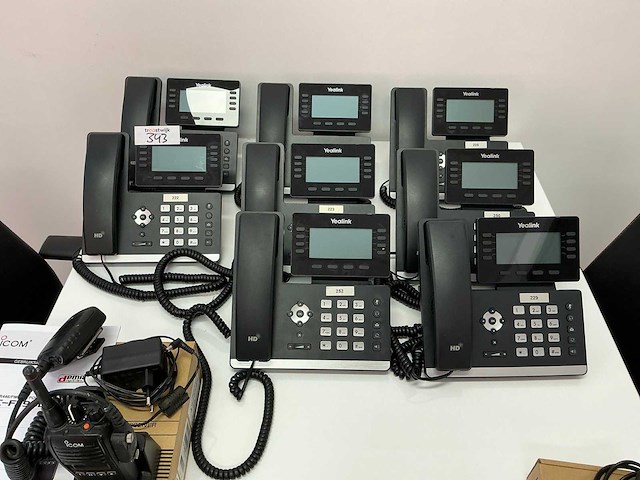 Yealink - sip-t53 - voip telephone (8x) - afbeelding 1 van  2