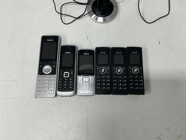 Yealink - unify - snom magazijn telefoons (6x) - afbeelding 5 van  6