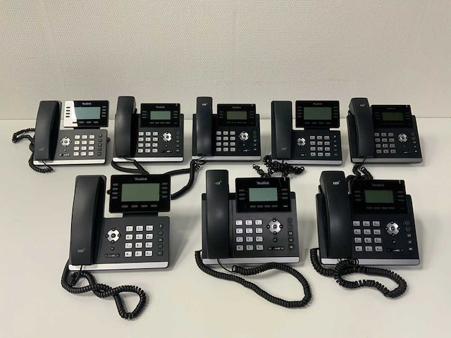 Yealink - voip - telefoon (8x) - afbeelding 1 van  8