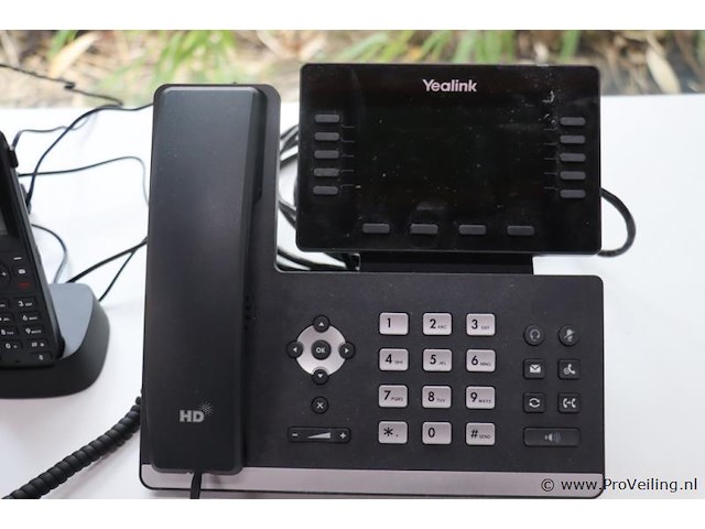 Yealink dect-handsets incl. bijbehoren basisstation - afbeelding 3 van  9