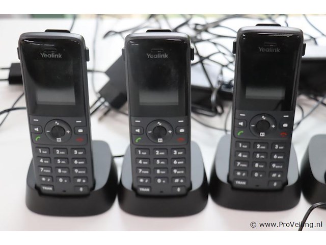 Yealink dect-handsets incl. bijbehoren basisstation - afbeelding 5 van  9