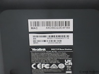 Yealink dect-handsets incl. bijbehoren basisstation - afbeelding 7 van  9