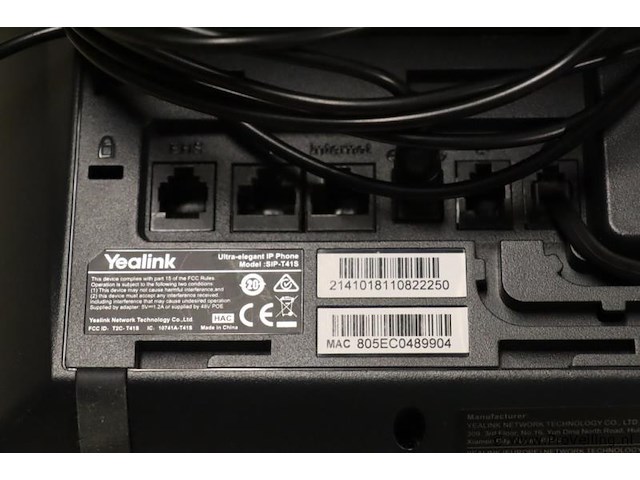 Yealink ip-telefoon sip-t41s - afbeelding 3 van  3