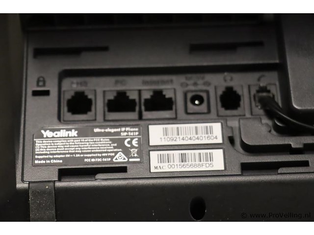 Yealink ip-telefoon t41p - afbeelding 3 van  3