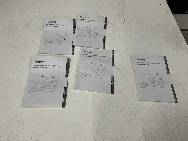 Yealink sip-42s telefoon (5x) - afbeelding 5 van  5