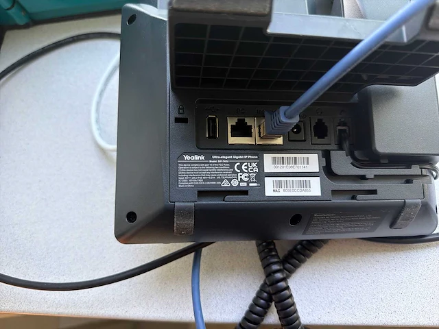 Yealink sip-t42u gigabit voip ip-bureautelefoon - afbeelding 4 van  4