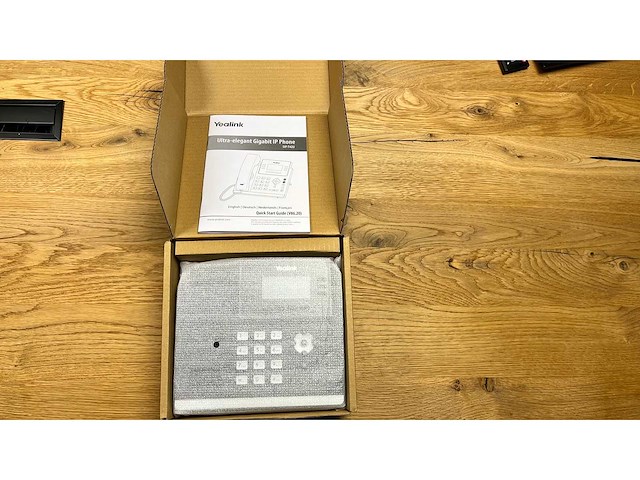 Yealink sip-t42u ultra-elegant gigabit voip telefoon - afbeelding 6 van  7
